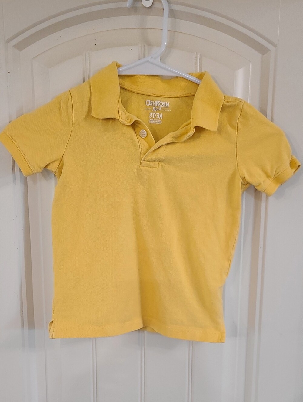 OshKosh B'gosh Yellow Polo Shirt - Kids 3T
